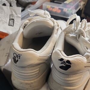 Off-White Kids Cream Sneakers 100 Autentic